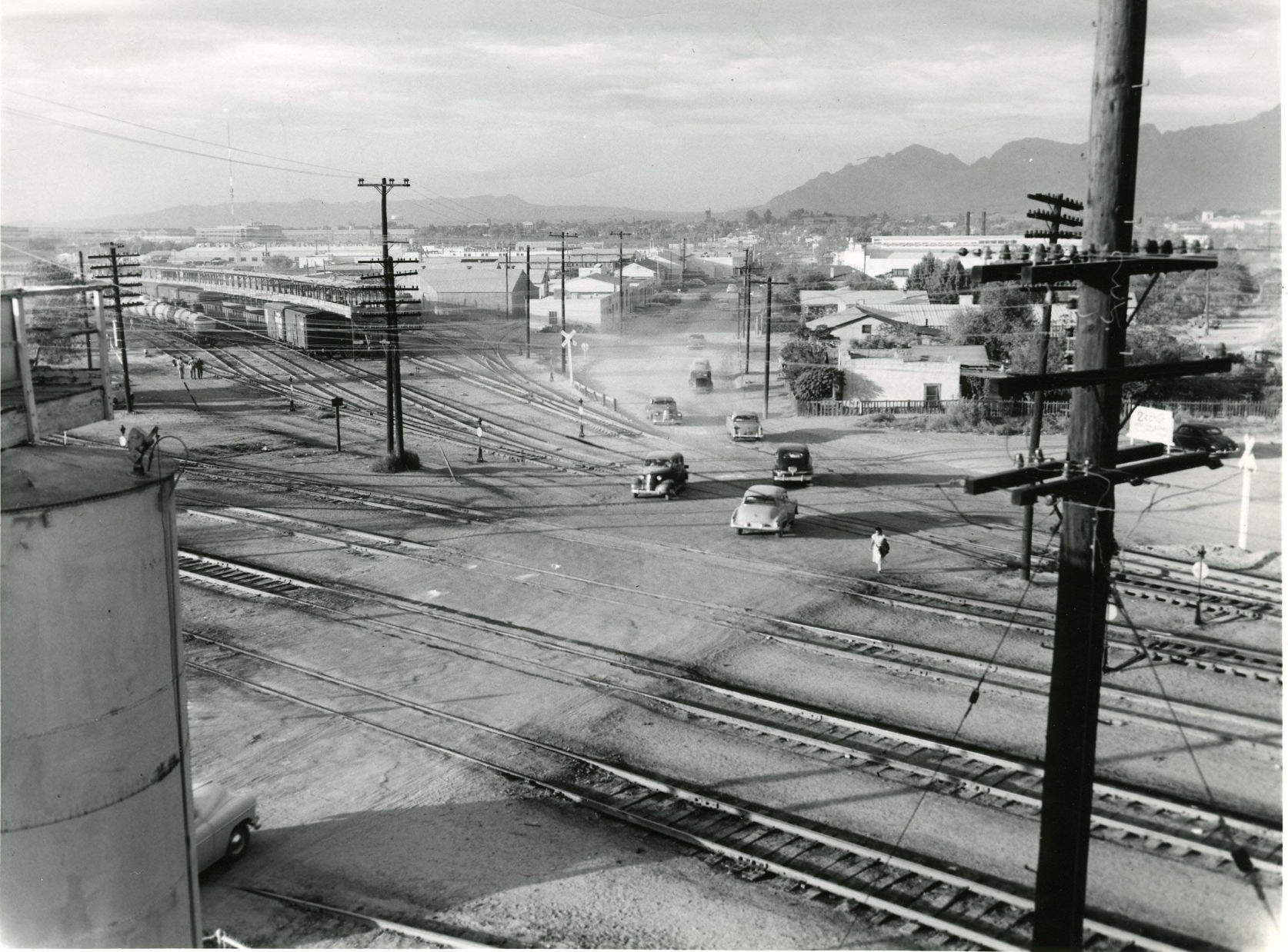 Park Avenue railroad crossing